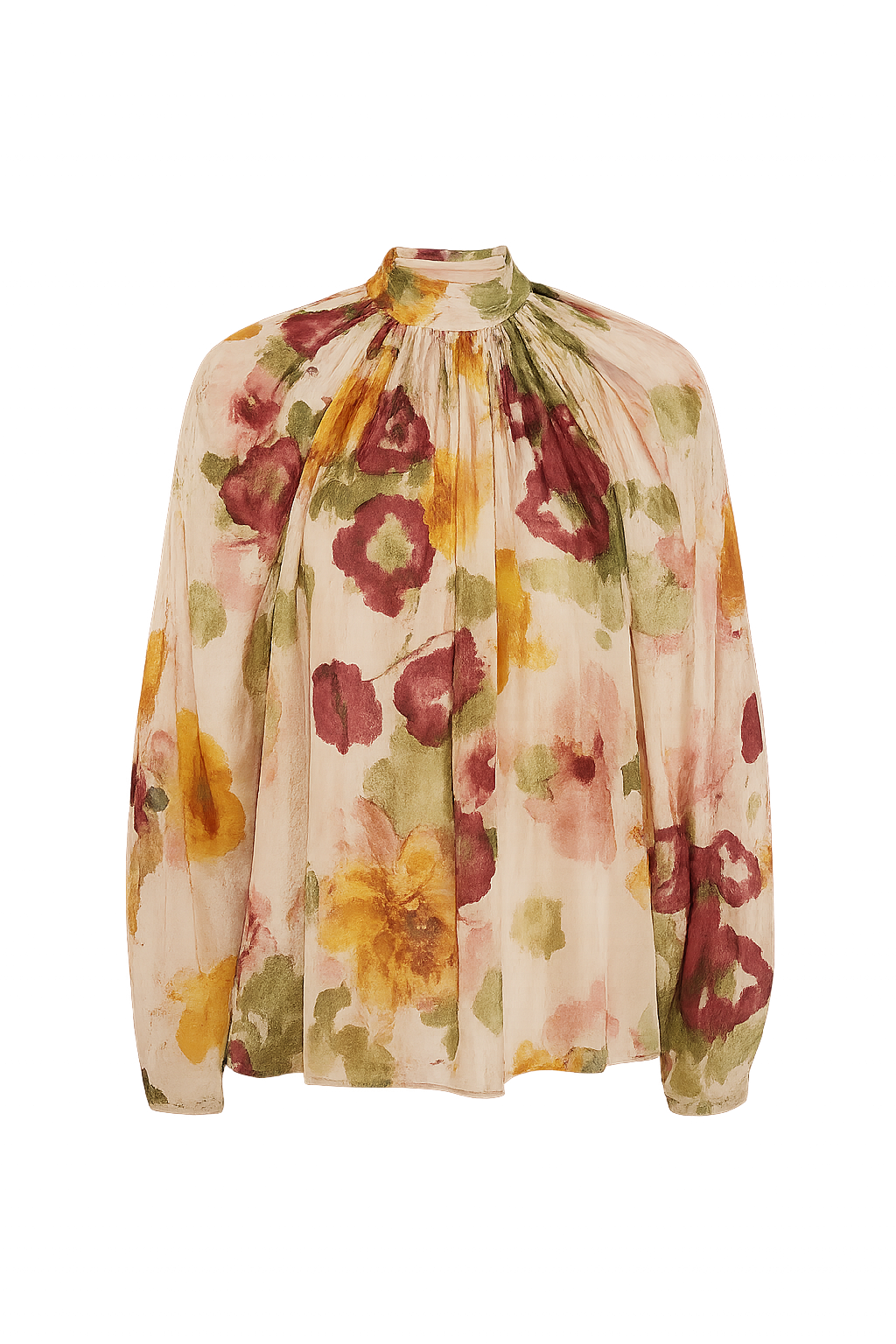 The Petal Silk Shirt
