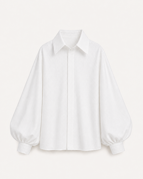 The Balloon Linen Shirt