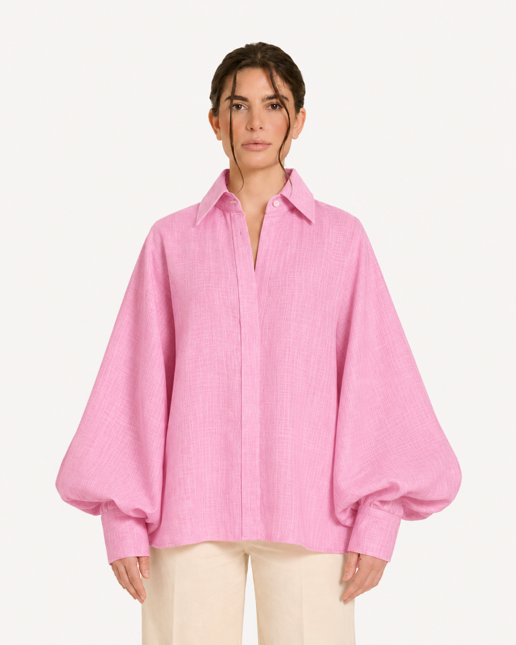 The Balloon Linen Shirt