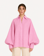 The Balloon Linen Shirt