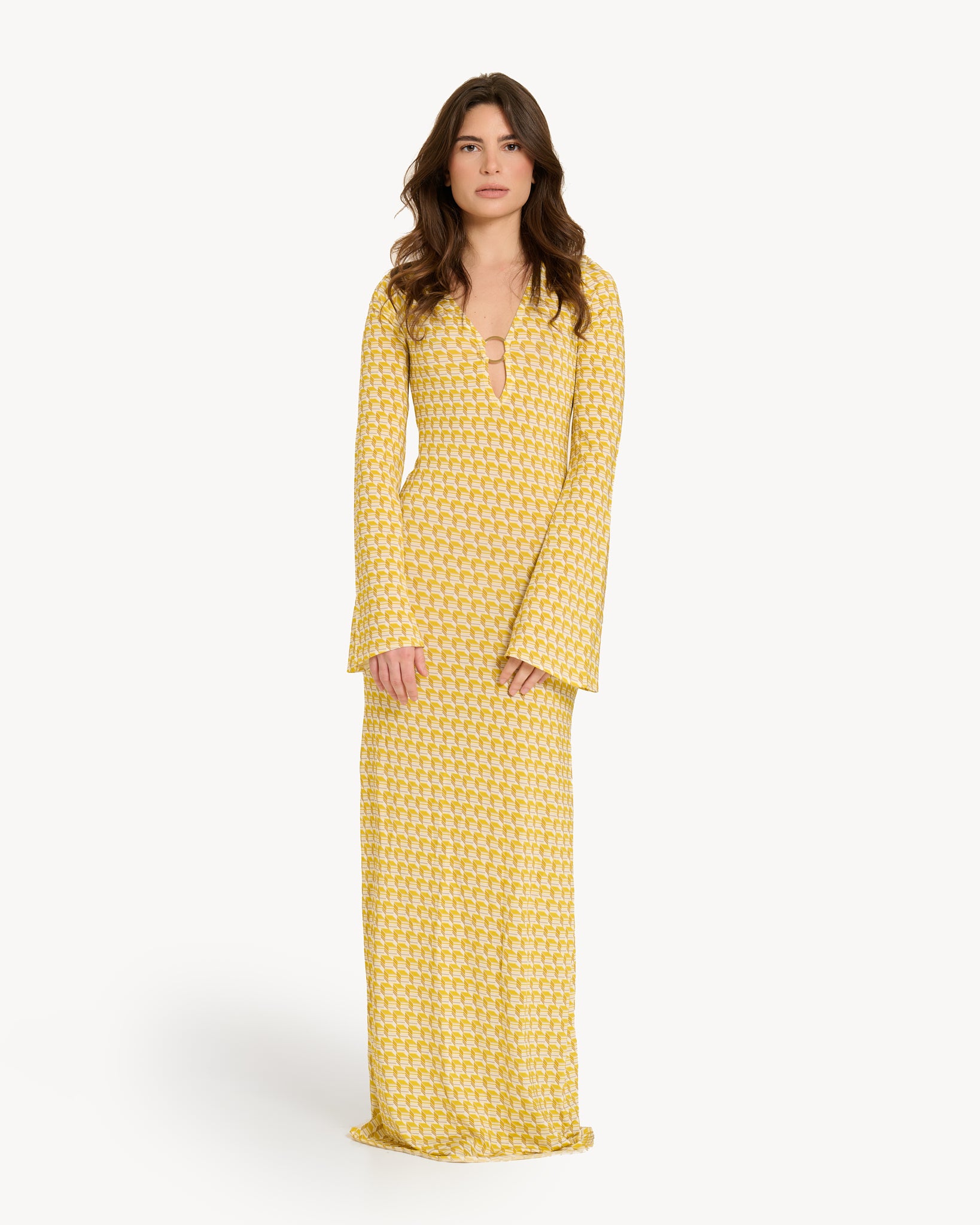 The Lyrelle Dress - Yellow