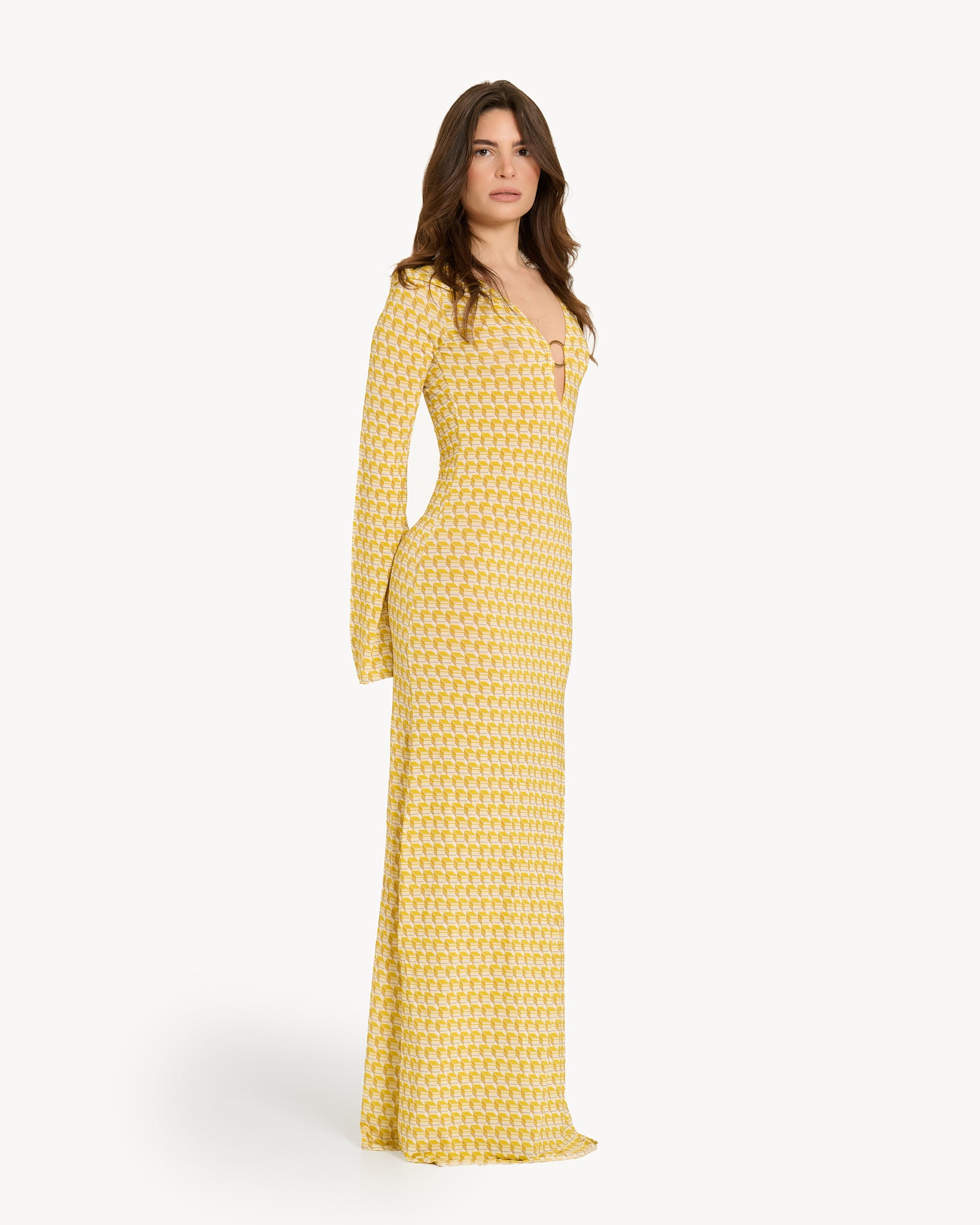 The Lyrelle Dress - Yellow