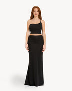 The One-Shoulder Lyrelle Set - Black
