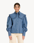 The Denim Fancy Shirt - Light Blue