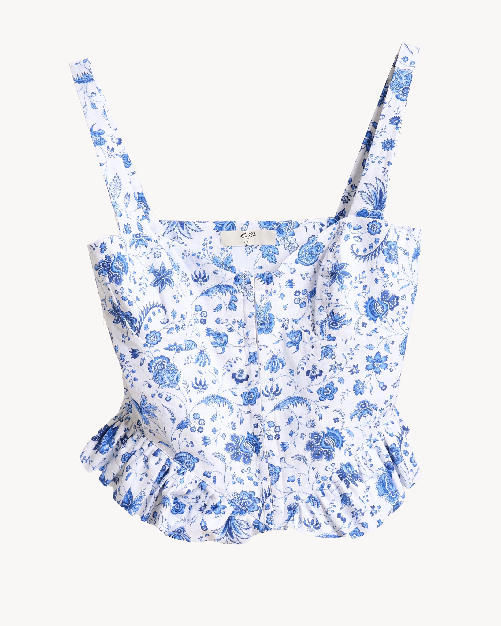 The Bloom Corset - Blue