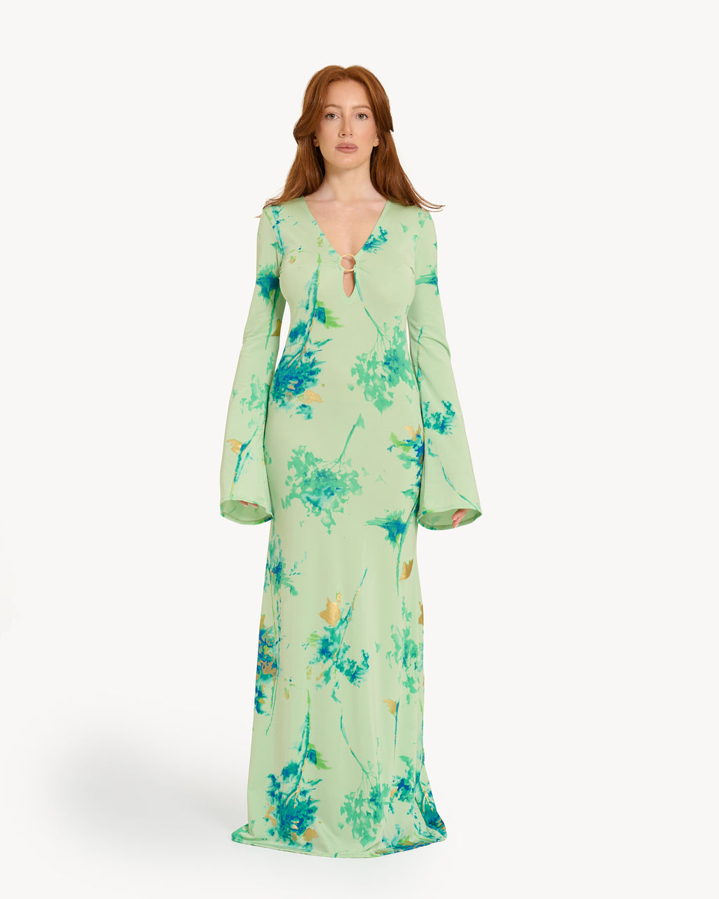 The Lyrelle Dress - Green