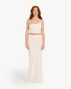 The One-Shoulder Lyrelle Set - White