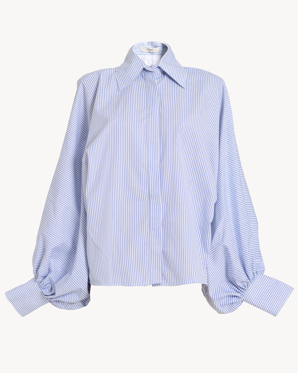 The Balloon Shirt – Blue Stripe