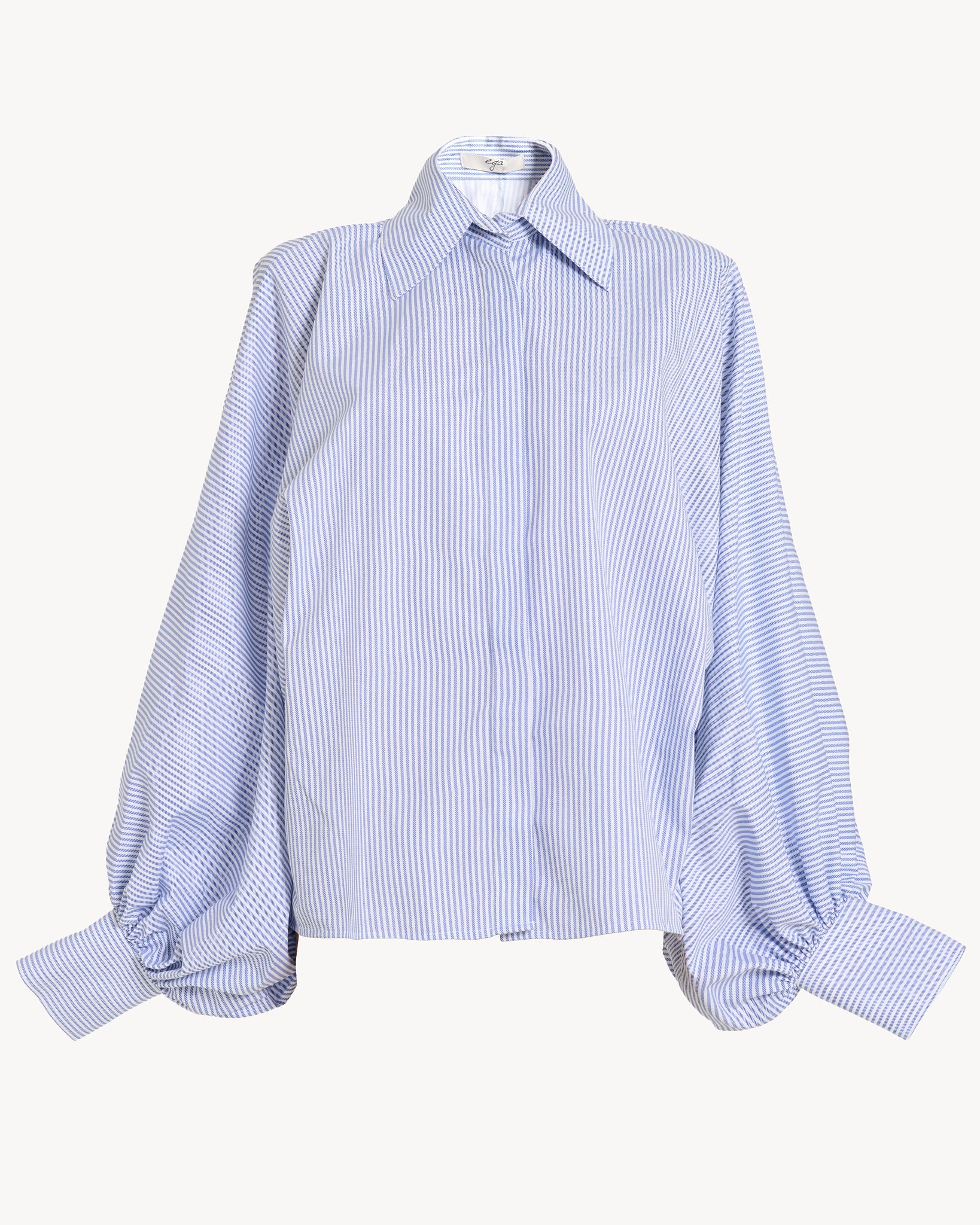 The Balloon Shirt – Blue Stripe