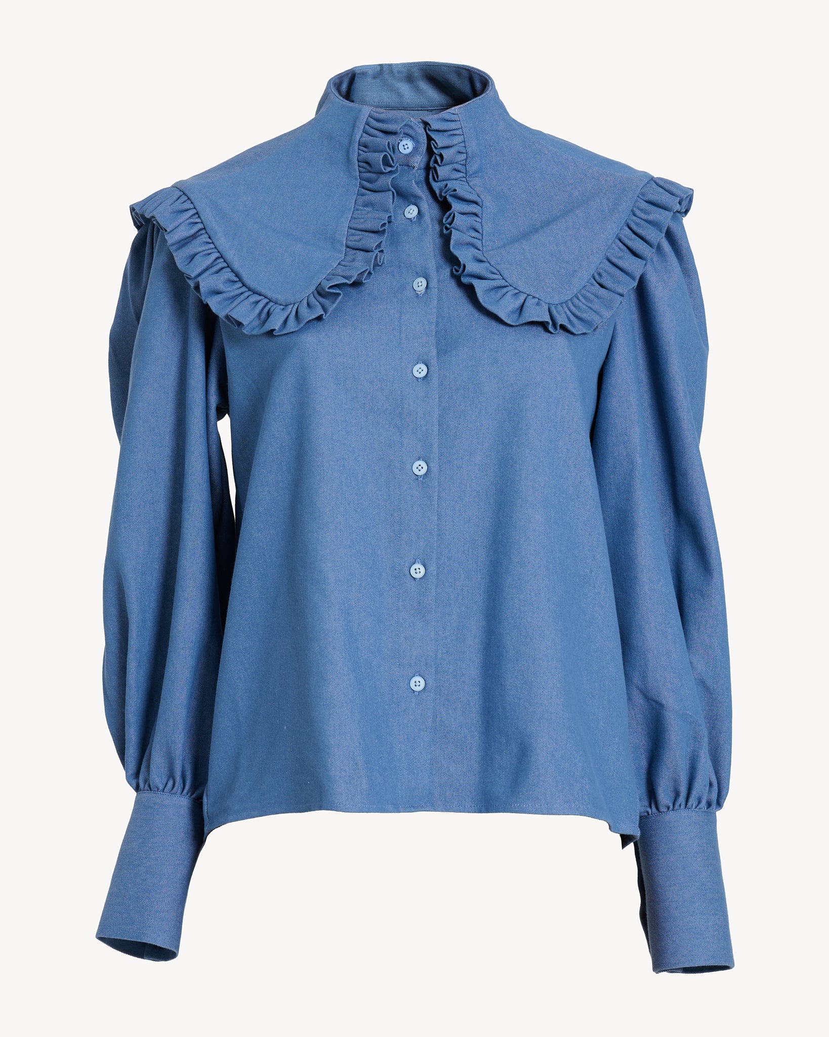 The Denim Fancy Shirt - Light Blue