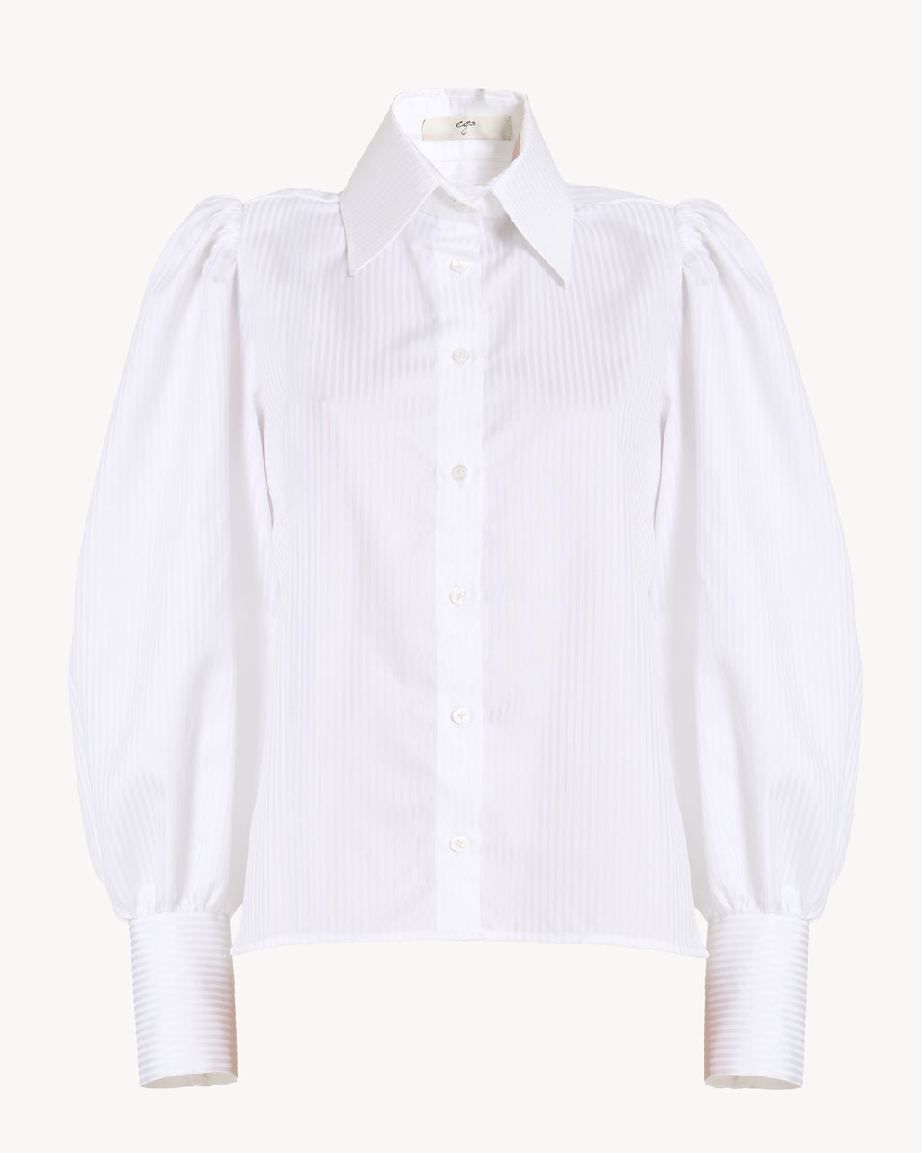 The Classic Shirt - White Stripe