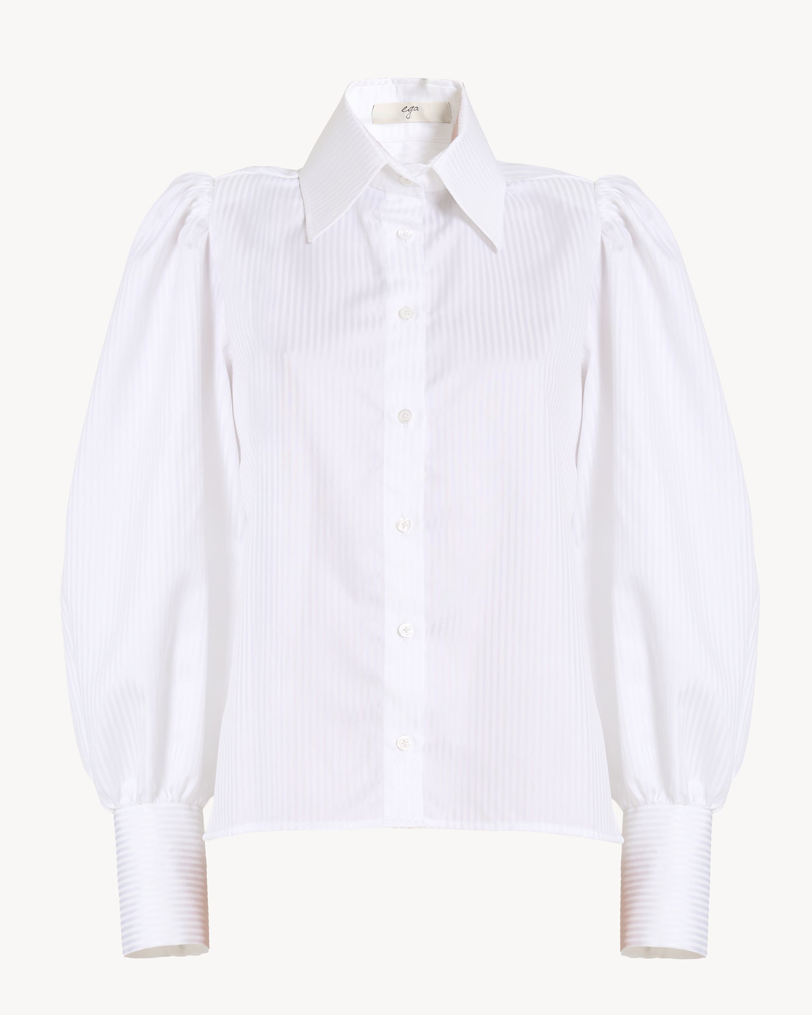 The Classic Shirt - White Stripe