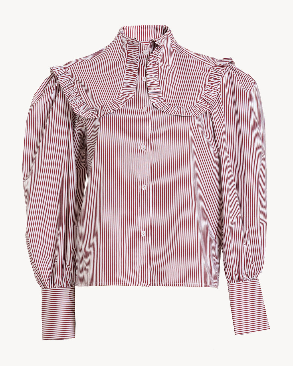 The Fancy Shirt - Bourdeaux Stripe