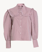 The Fancy Shirt - Bourdeaux Stripe