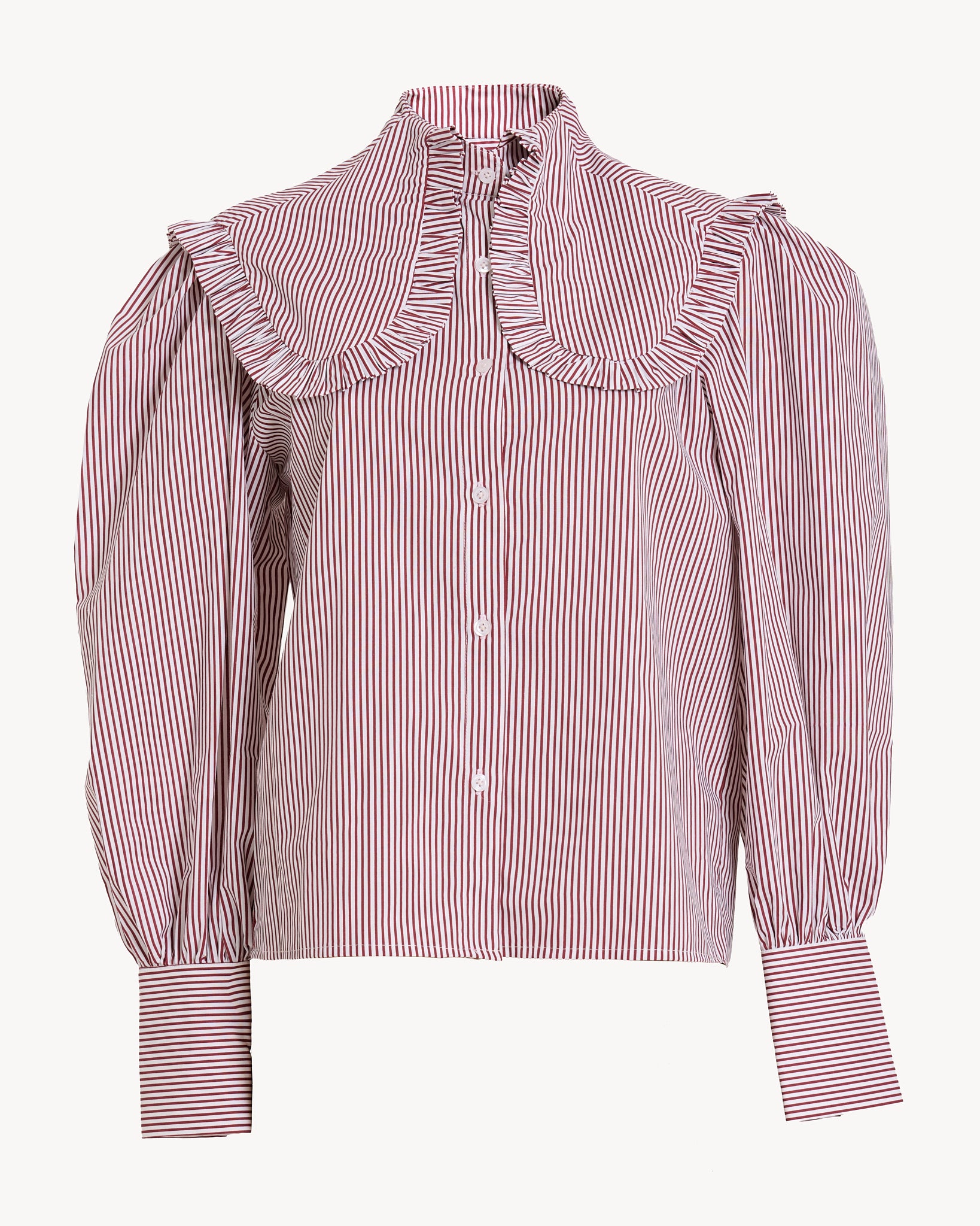 The Fancy Shirt - Bourdeaux Stripe