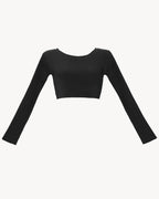 The Long-Sleeve Lyrelle Set - Black